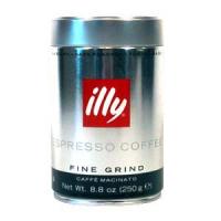 Illy Ground Dark Roast Espresso Coffee