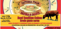 Fattoria Italia Beef Flavored Bouillon Cubes Fattoria Italia Beef Flavored Bouillon Cubes